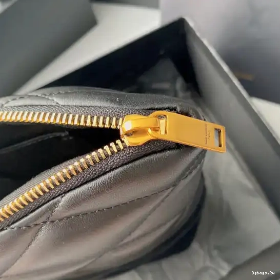 SADE QUILTED LAMBSKIN POUCH IN YSL 0705